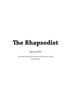 The Rhapsodist