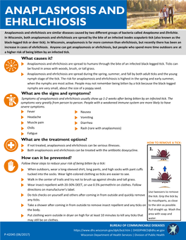 Anaplasmosis and Ehrlichiosis