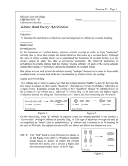 Valence Bond Theory: Hybridization