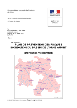 Rapport De Présentation 1 SOMMAIRE