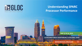 Understanding SPARC Processor Performance