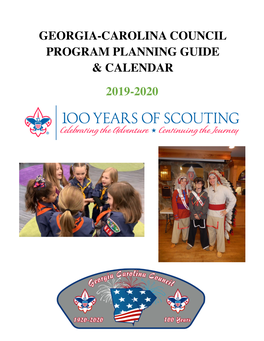 2019-2020 Unit Planning Guide