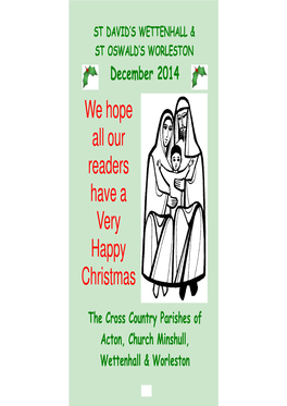 We Hope All Our Readers Have a Very Happy Christmas