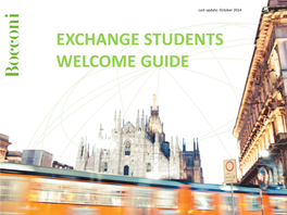 Exchange Students Welcome Guide