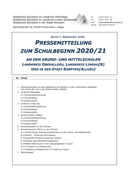 Pressemitteilung 2020 21 Staa