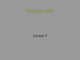 Lecture 5, Reionization