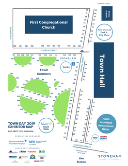 Town Day 2019 Map W Assignments