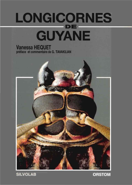 LONGICORNES DE GUYANE Vanessa HEQUET