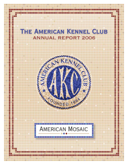 2006 AKC Annual Report