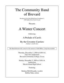 Winter Concert Dec 2004.Pub