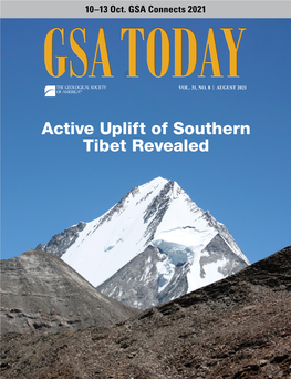 Active Uplift of Southern Tibet Revealed Active Uplift of Southern Tibet Revealed