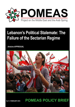 Lebanon's Political Stalemate: the Failure of the Sectarian Regime