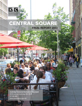 Central Square Final Report 2013