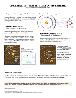 Geocentric Universe Vs Heliocentric.Pdf