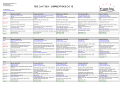 Tbs Canteen - Limanowskiego 15