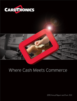 Where Cash Meets Commerce