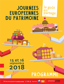 Programme Des Journées Européennes Du Patrimoine 2018