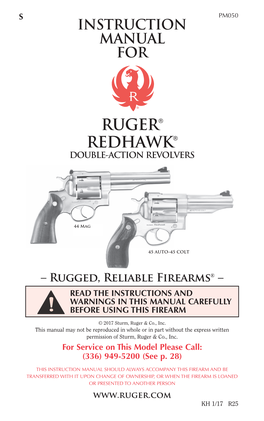Redhawk Revolver