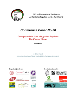Conference Paper No.50