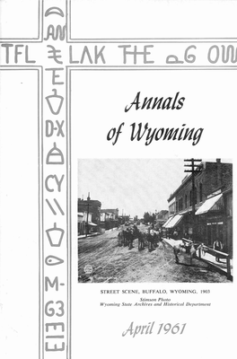 Srreet SCENE, BUFFALO, Wyomtnc. 1903 MELBOUKNE