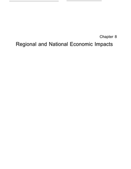 Regional and National Economic Impacts Page Introduction