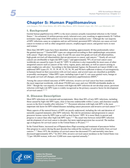 Chapter 5: Human Papillomavirus (HPV)