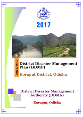 District Disaster Management Plan- 2017, Koraput, Odisha