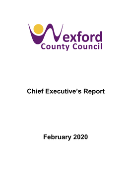 Chief Executive's Report