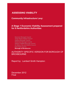 Assessing Viability