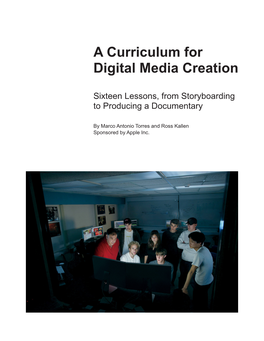 A Curriculum for Digital Media Creation