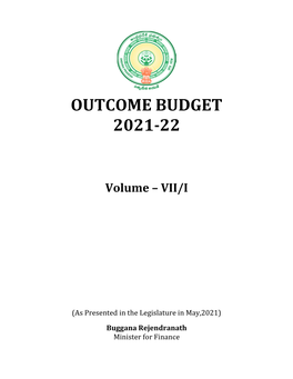 Outcome Budget 2021-22