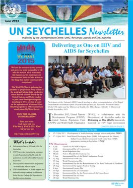 UN SEYCHELLES Newsletter