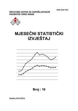 Mjesečni Statistički Izvještaj