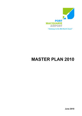 Master Plan 2010 V1.0 June 2010