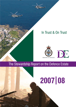 In Trust & on Trust the Stewardship Report on the Defence Estate