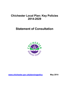 Statement of Consultation