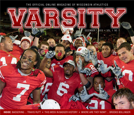 Varsity Magazine Vol 1 No 1