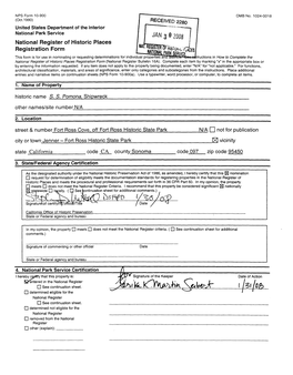 National Register of Historic Places Continuation Sheet