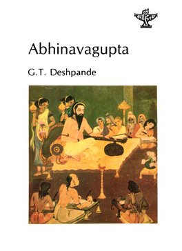 Abhinavagupta G.T