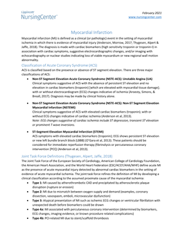 Myocardial Infarction