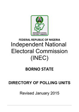 Independent National Electoral Commission (INEC)