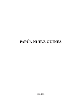 Papua Nueva Guinea