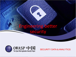 OWASP Presentation Template