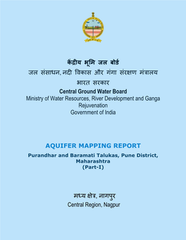 Purandhar and Baramati Talukas, Pune Districts Part