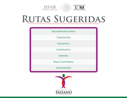 Rutas Sugeridas