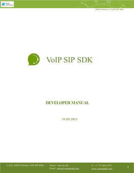 ABTO Ios SIP SDK Devmanual.Pdf