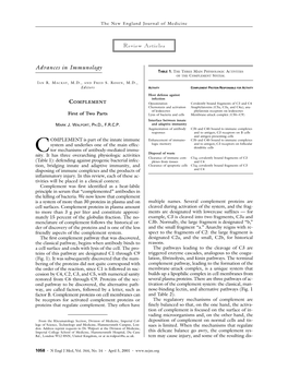 040501 Complement — First of Two Parts