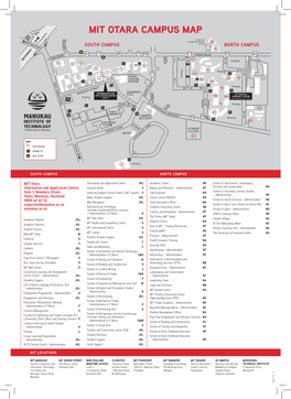 Mit Otara Campus Map