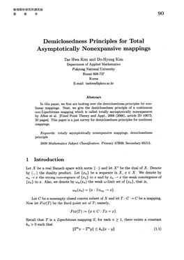 Demiclosedness Principles for Total Asymptotically Nonexpansive Mappings