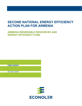 Second National Energy Efficiency Action Plan for Armenia